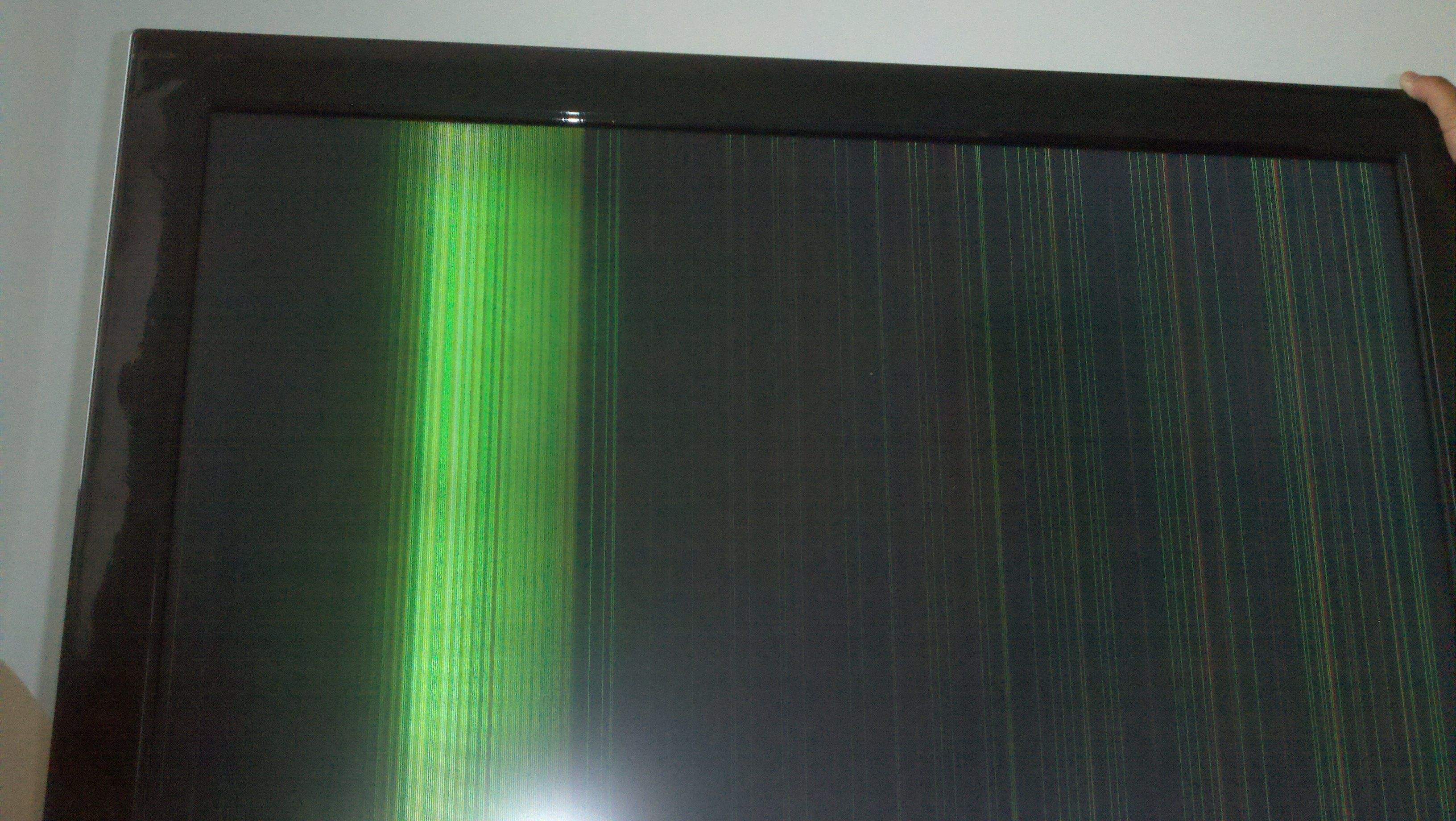 液晶顯示屏出現條紋 液晶顯示屏出現條紋